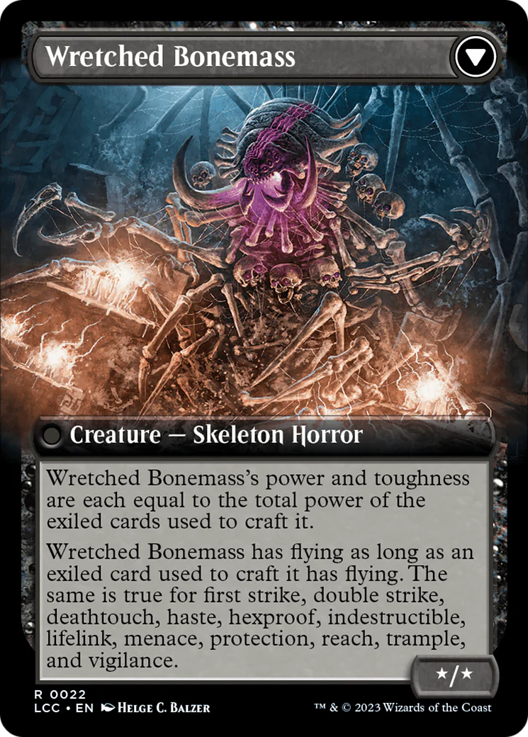 Altar of the Wretched // Wretched Bonemass (Extended Art) [The Lost Caverns of Ixalan Commander] - Image 2