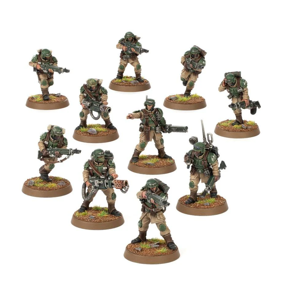 Warhammer 40000: Astra Militarium - Cadian Shock Troops