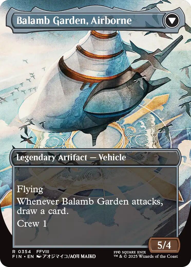 Balamb Garden, SeeD Academy // Balamb Garden, Airborne (Borderless) [FINAL FANTASY] - Image 2