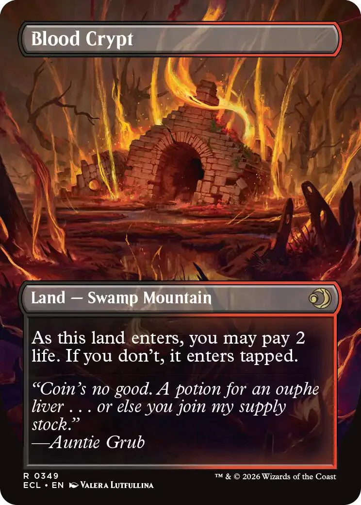 Blood Crypt (Borderless) [Lorwyn Eclipsed] - Image 2