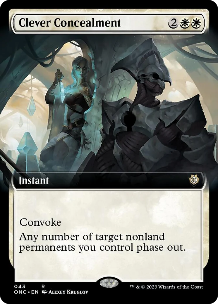 Clever Concealment (Extended Art) [Phyrexia: All Will Be One Commander] - Image 2