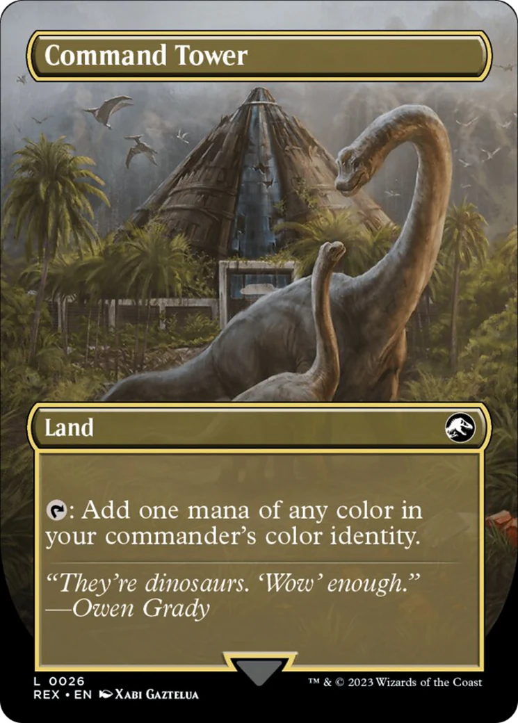 Command Tower // Command Tower (Borderless) [Jurassic World Collection] - Image 2