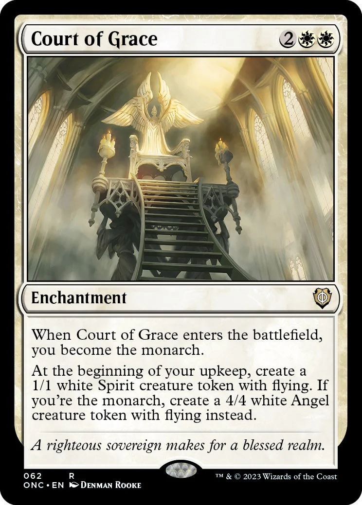 Court of Grace [Phyrexia: All Will Be One Commander] - Image 2
