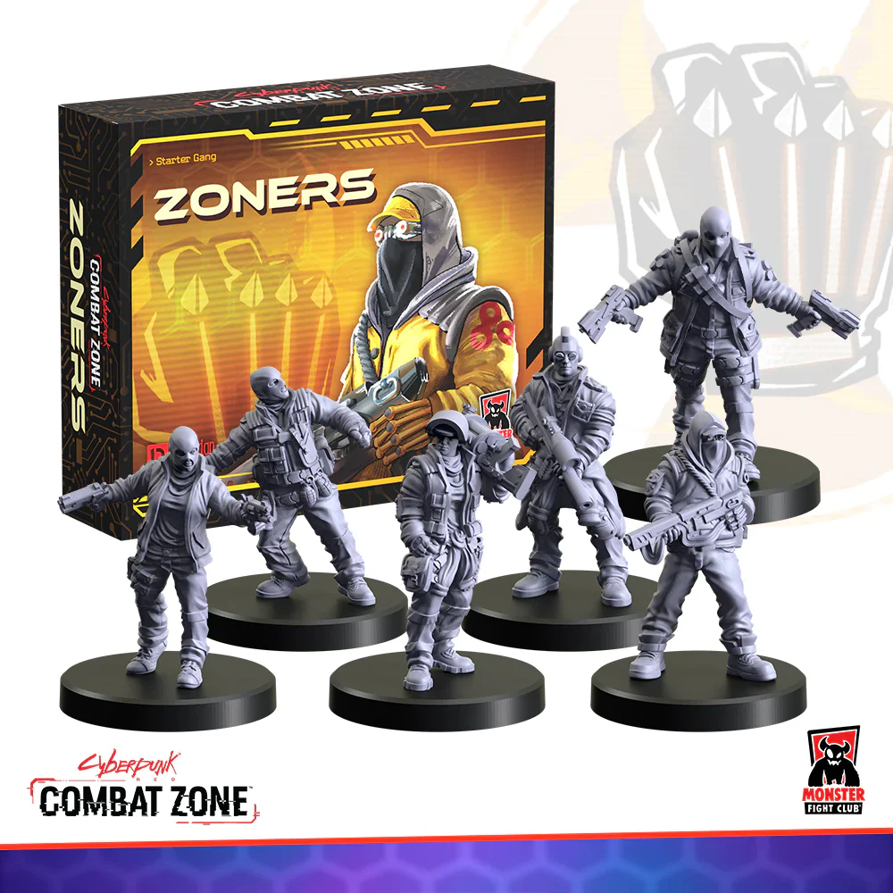CYBERPUNK RED COMBAT ZONE ZONERS FACTION STARTER