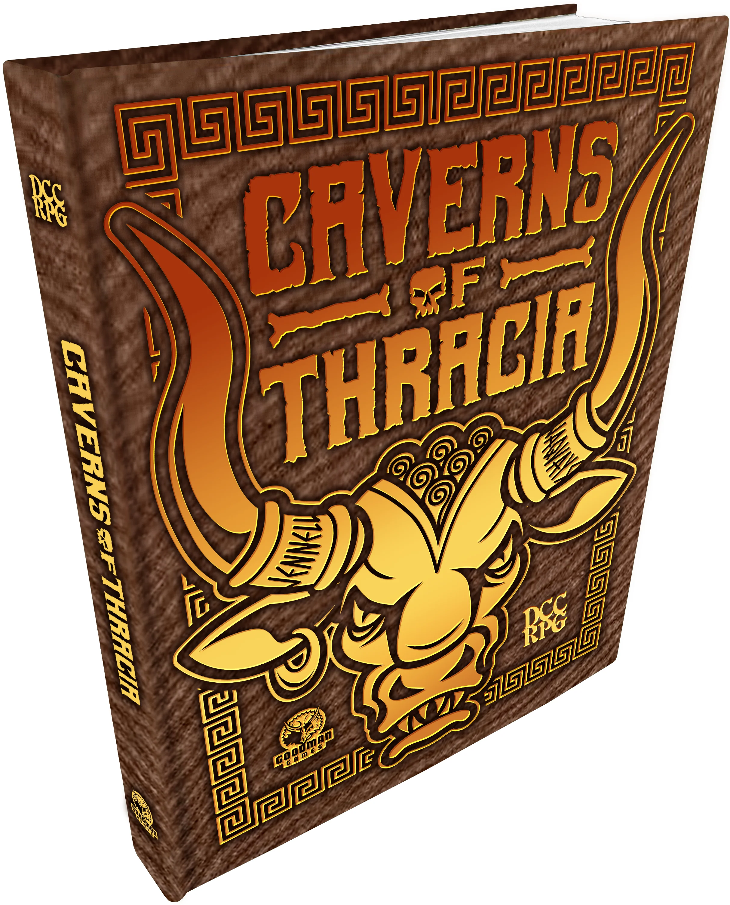 DCC RPG CAVERNS OF THRACIA LIMITED EDITION MINOTAUR HIDE COVER