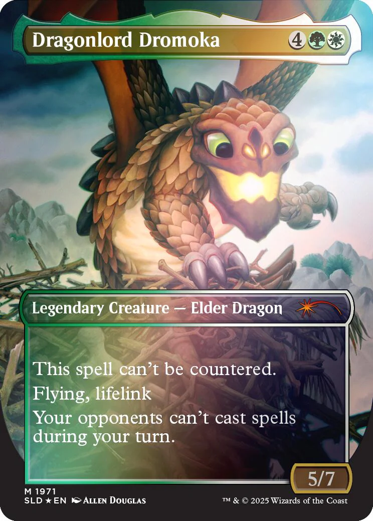 Dragonlord Dromoka (Rainbow Foil) [Secret Lair Drop Series] - Image 2