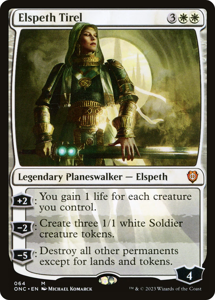 Elspeth Tirel [Phyrexia: All Will Be One Commander] - Image 2