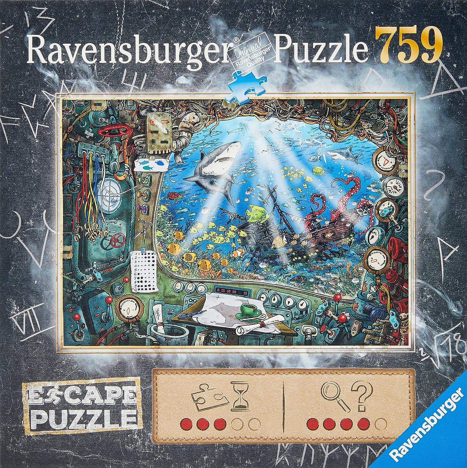 ESCAPE SUBMARINE 759PC PUZZLE