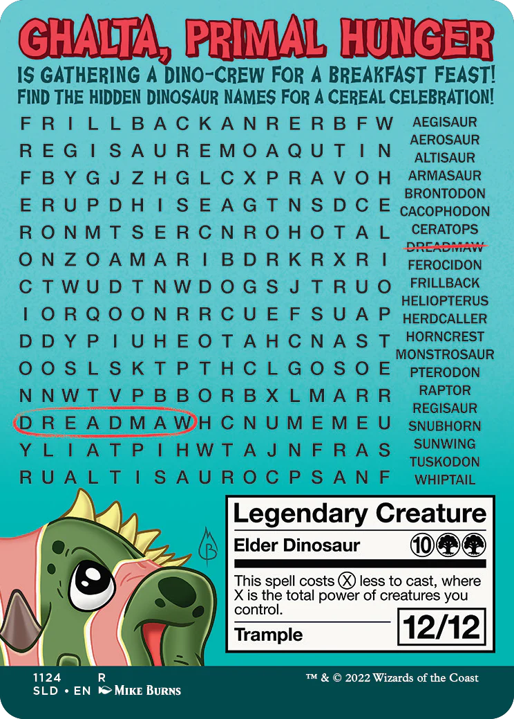 Ghalta, Primal Hunger (Borderless) [Secret Lair Drop Series] - Image 2