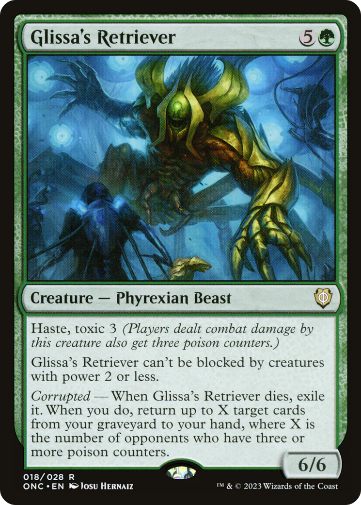Glissa's Retriever [Phyrexia: All Will Be One Commander] - Image 2