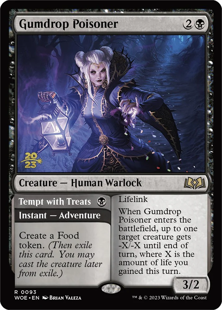 Gumdrop Poisoner // Gumdrop Poisoner (Promo Pack) [Wilds of Eldraine Promos] - Image 2