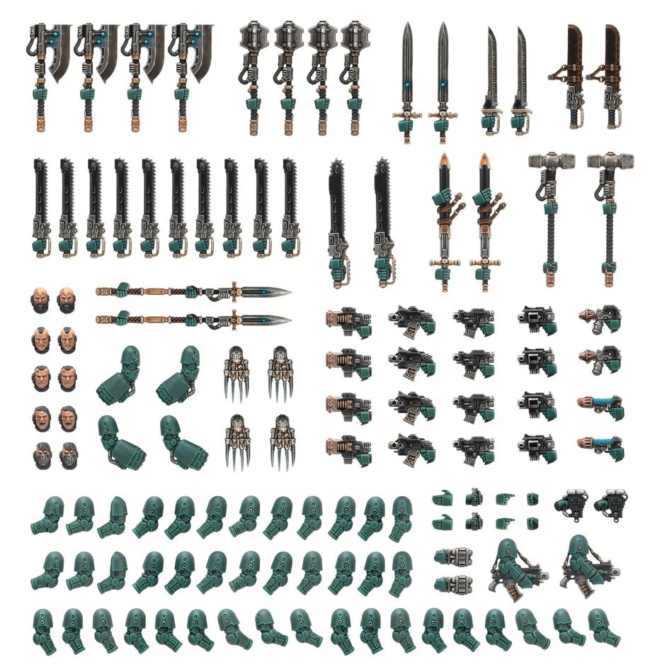 Horus Heresy - Legion Astartes - Melee Weapons Upgrade Set