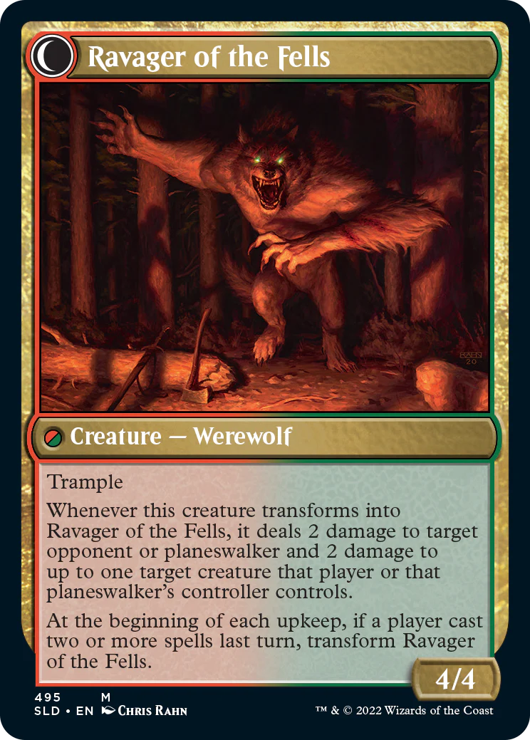 Huntmaster of the Fells // Ravager of the Fells [Secret Lair Drop Series] - Image 2