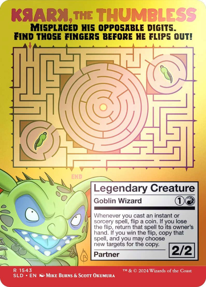 Krark, the Thumbless (Rainbow Foil) [Secret Lair Drop Series] - Image 2