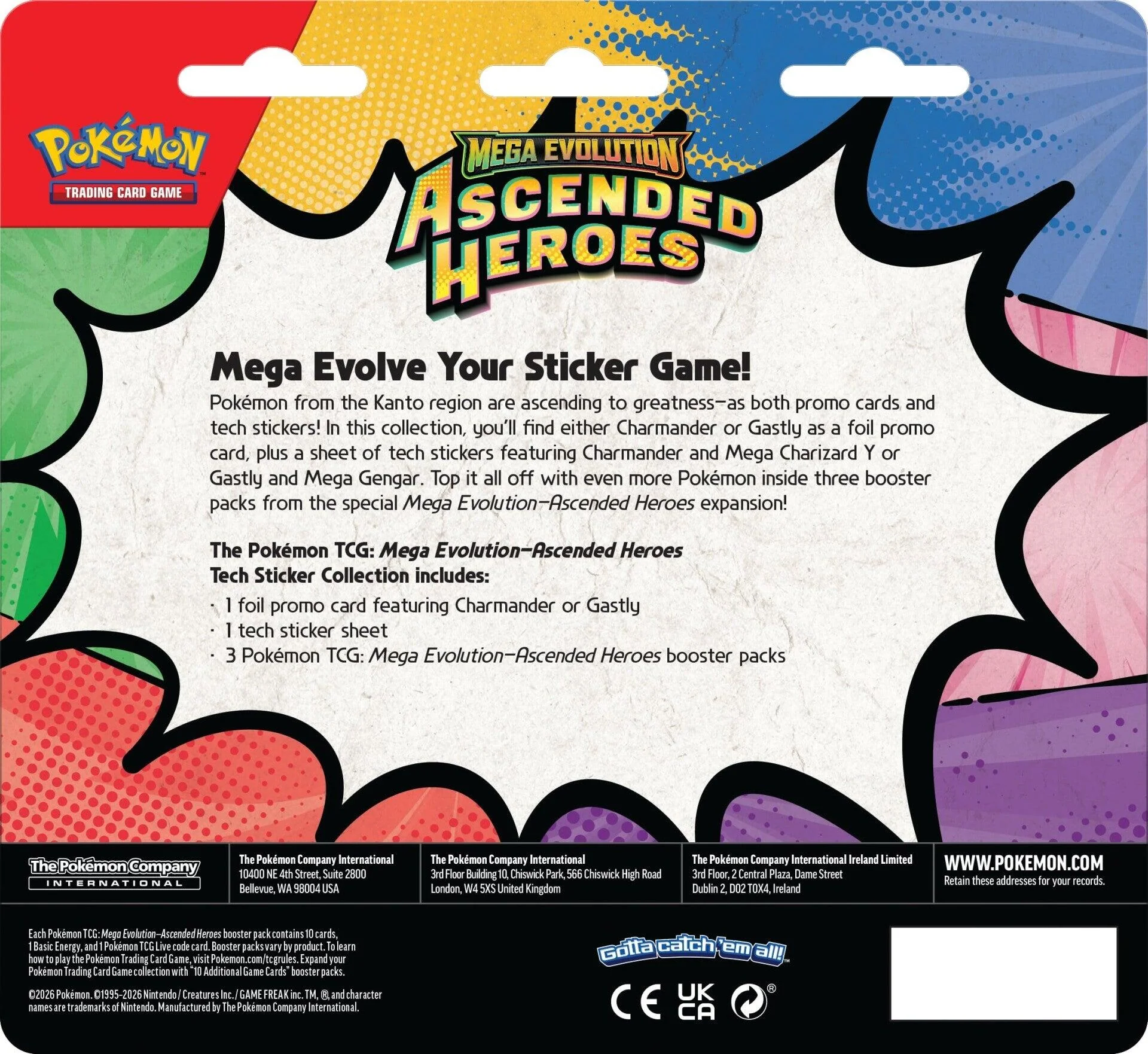 Mega Evolution: Ascended Heroes - Tech Sticker Collection (Charmander) - Image 2