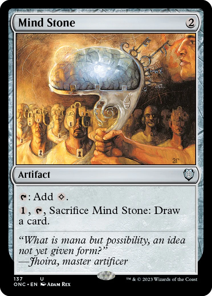 Mind Stone [Phyrexia: All Will Be One Commander] - Image 2