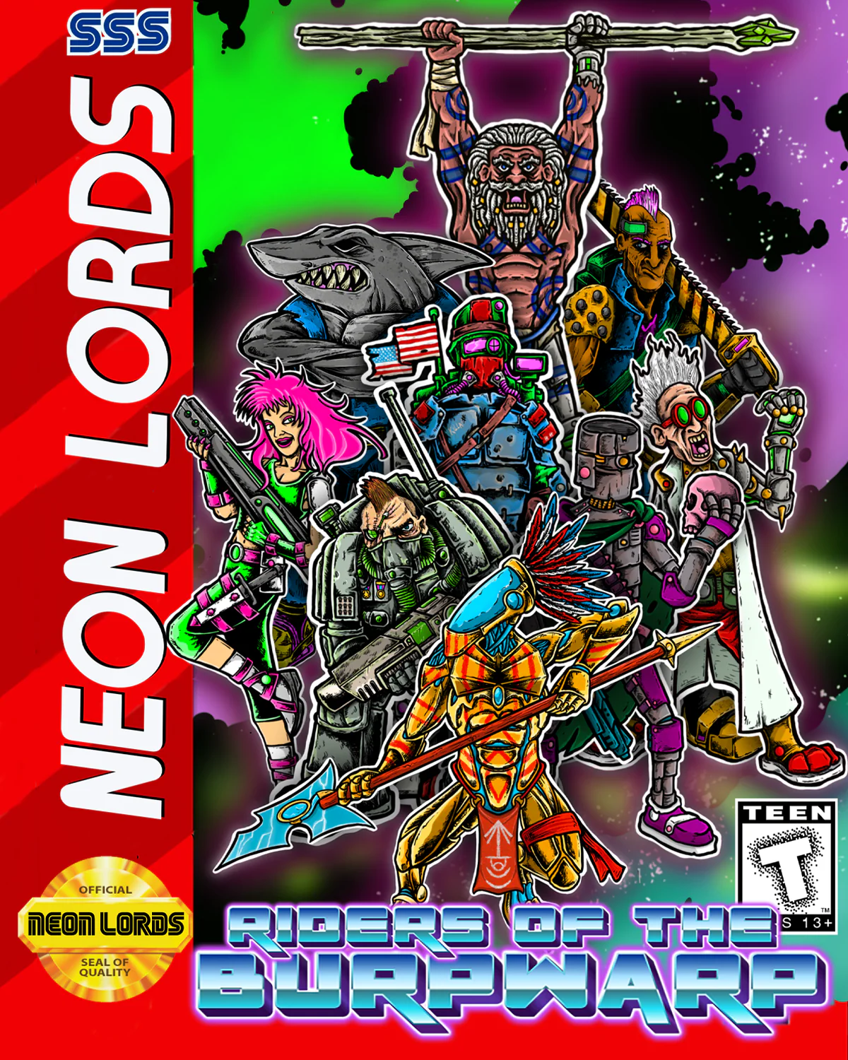 NEON LORDS: RIDERS OF THE BURPWARP