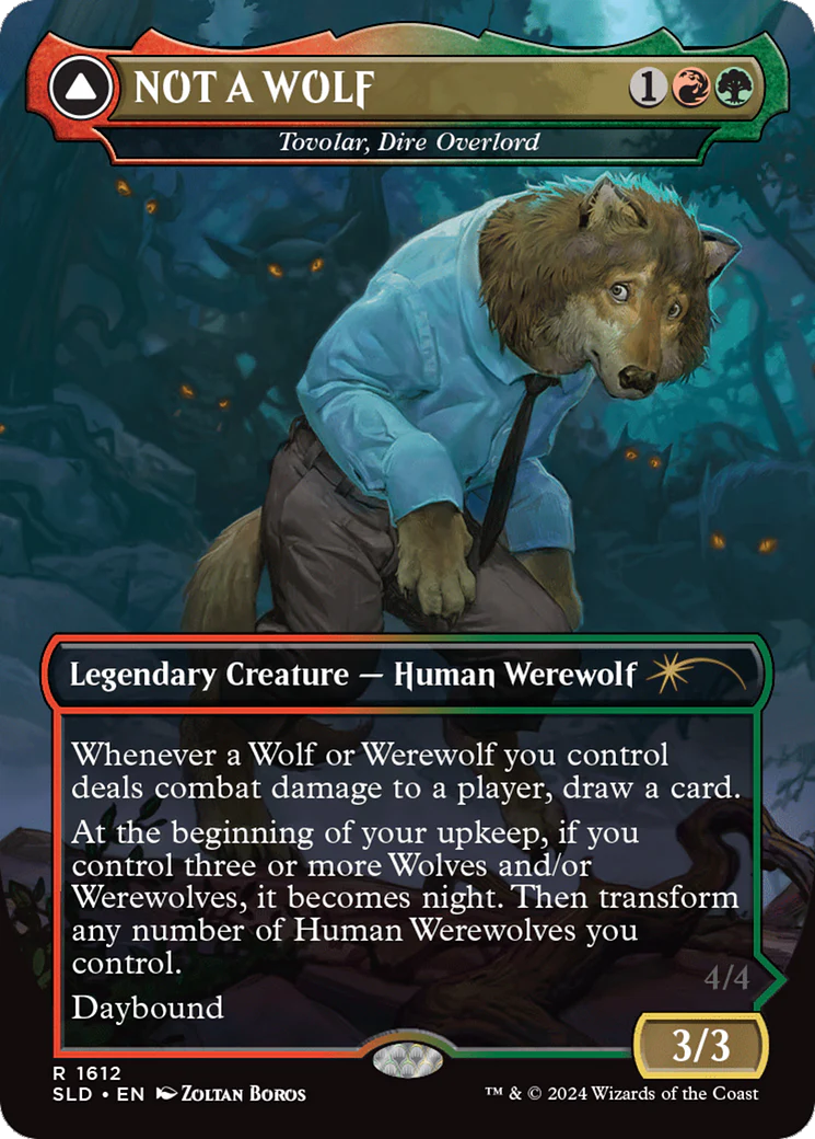 NOT A WOLF - Tovolar, Dire Overlord [Secret Lair Drop Series] - Image 2