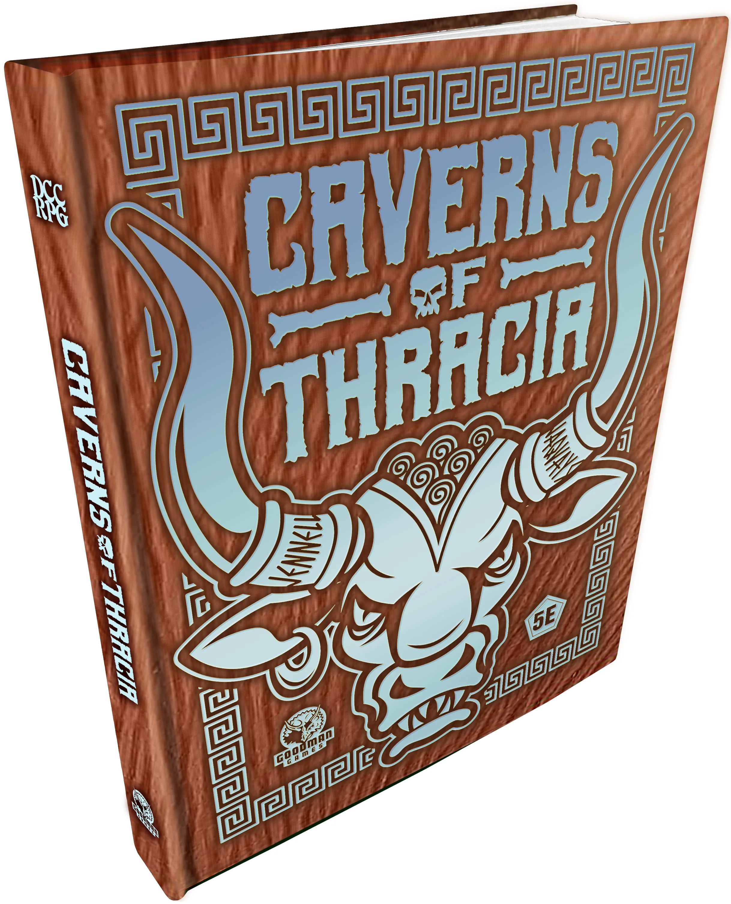 ORIGINAL ADV REINCARN. #9 CAVERNS OF THRACIA LIMITED EDITION MINOTAUR HIDE COVER