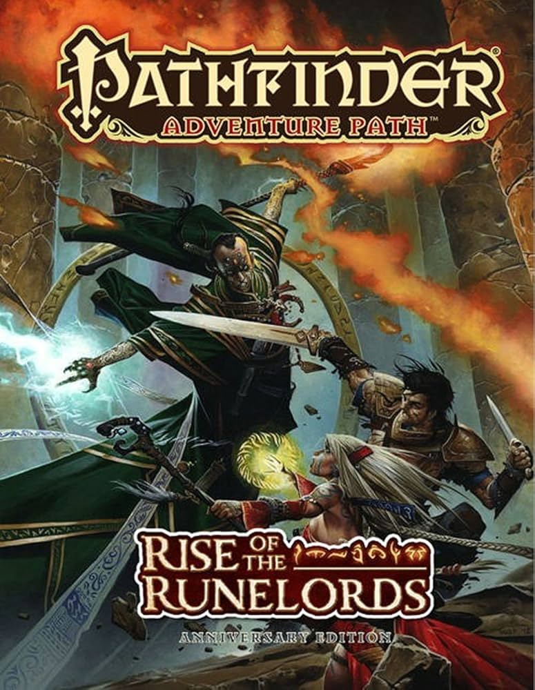 Pathfinder adventure path: Rise of the Runelords - anniversary edition, pocket size