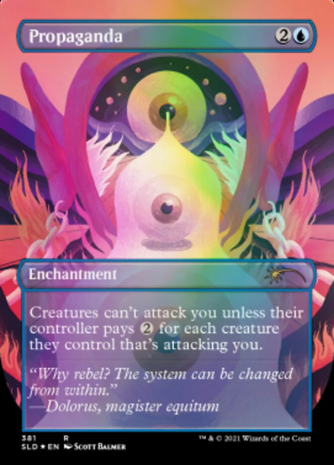 Propaganda // Propaganda (Borderless) [Secret Lair Drop Series] - Image 2