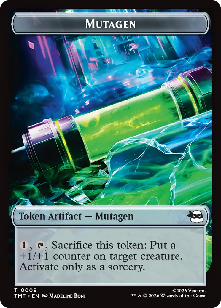 Robot // Mutagen Double-Sided Token [Teenage Mutant Ninja Turtles Tokens] - Image 2