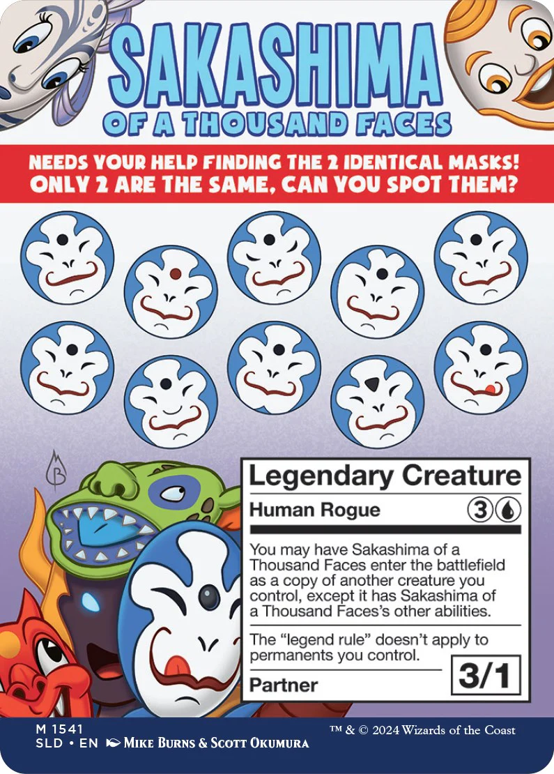 Sakashima of a Thousand Faces [Secret Lair Drop Series] - Image 2