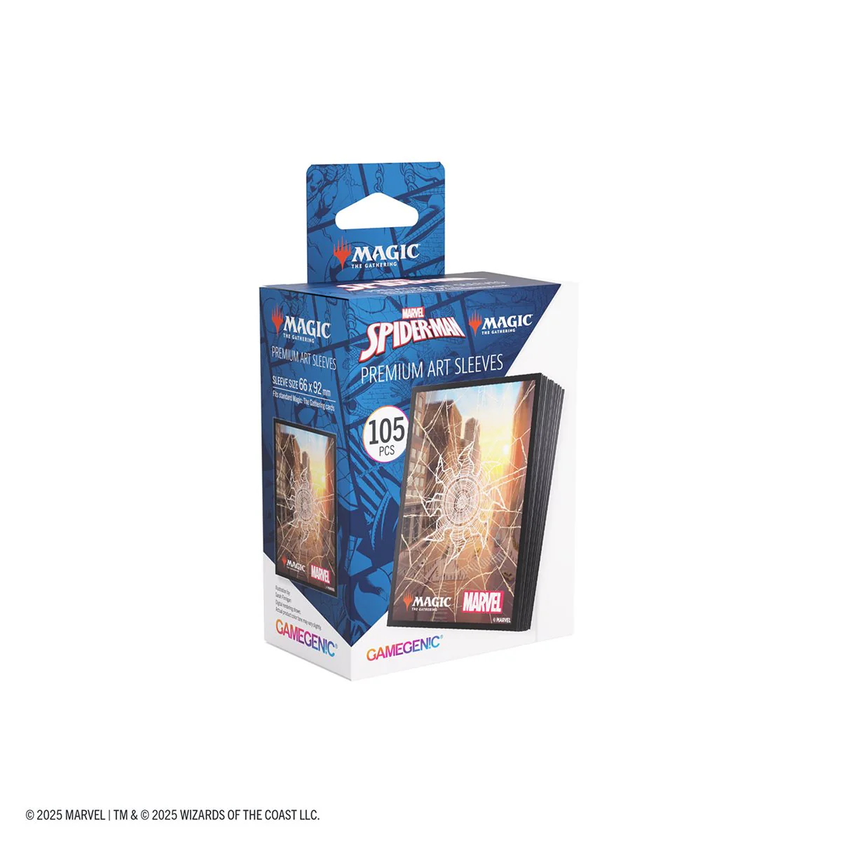 Sleeves: Magic: The Gathering - Marvel's Spider-Man: Art Sleeves: Spider-Man Plains (105)
