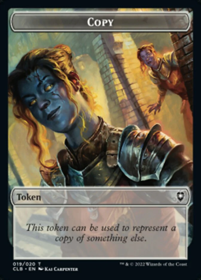 Squid // Copy Double-Sided Token [Commander Legends: Battle for Baldur's Gate Tokens] - Image 2