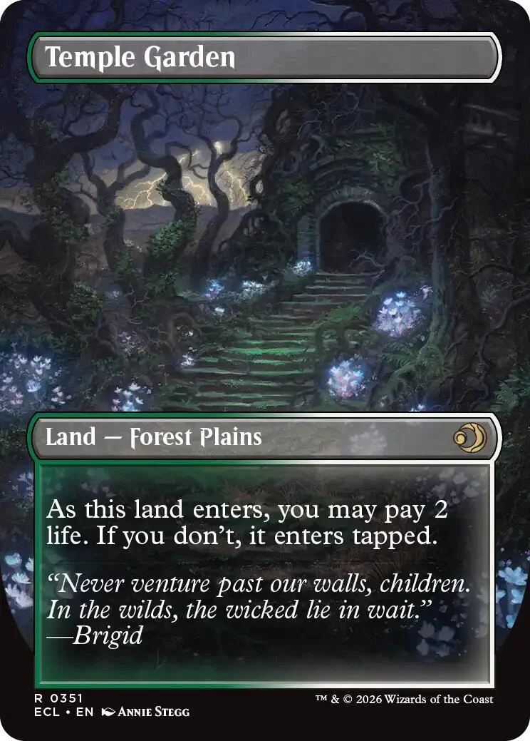 Temple Garden (Borderless) [Lorwyn Eclipsed] - Image 2