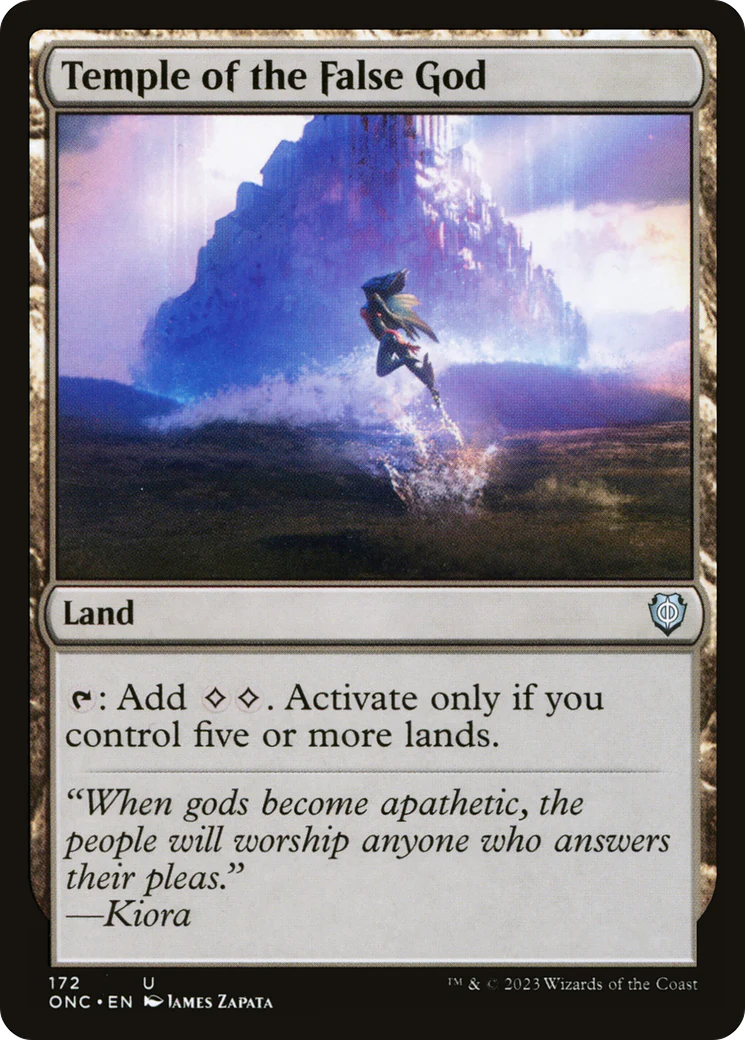Temple of the False God [Phyrexia: All Will Be One Commander] - Image 2