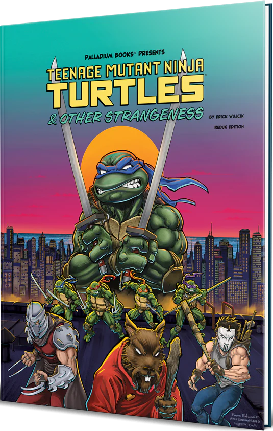 TMNT & OTHER STRANGENESS RPG REDUX EDITION HC