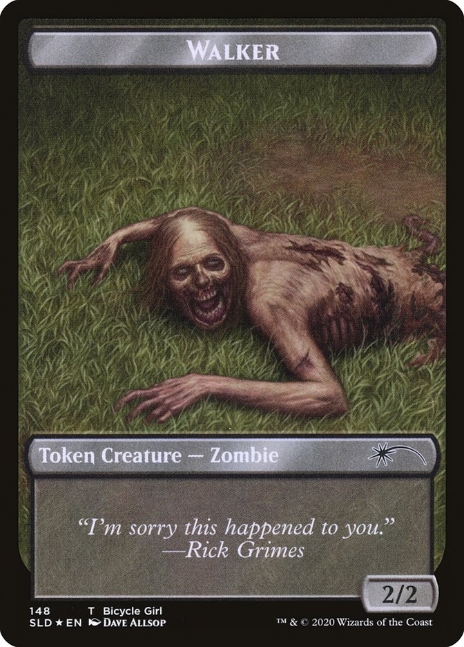 Treasure // Walker (148) Double-Sided Token [Secret Lair Drop Series] - Image 2