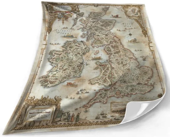 Vaesen RPG: Mythic Britain and Ireland Maps and Handouts(HC) (Copy)