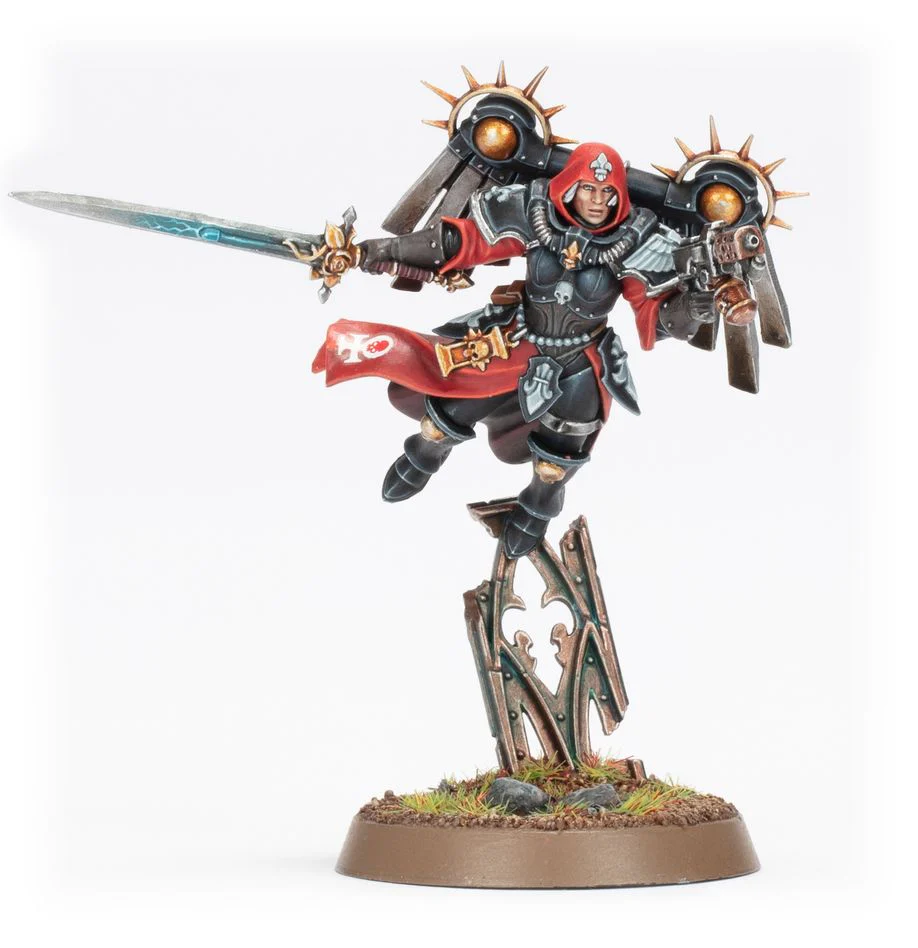 Warhammer 40000 - Adepta Sororitas - Canoness with Jump Pack