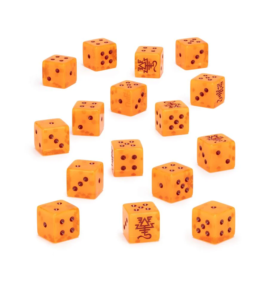 Warhammer 40000 - Aeldari - Dice