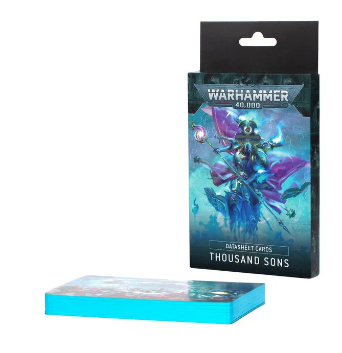 Warhammer 40000 - Datasheet Cards - Thousand Sons