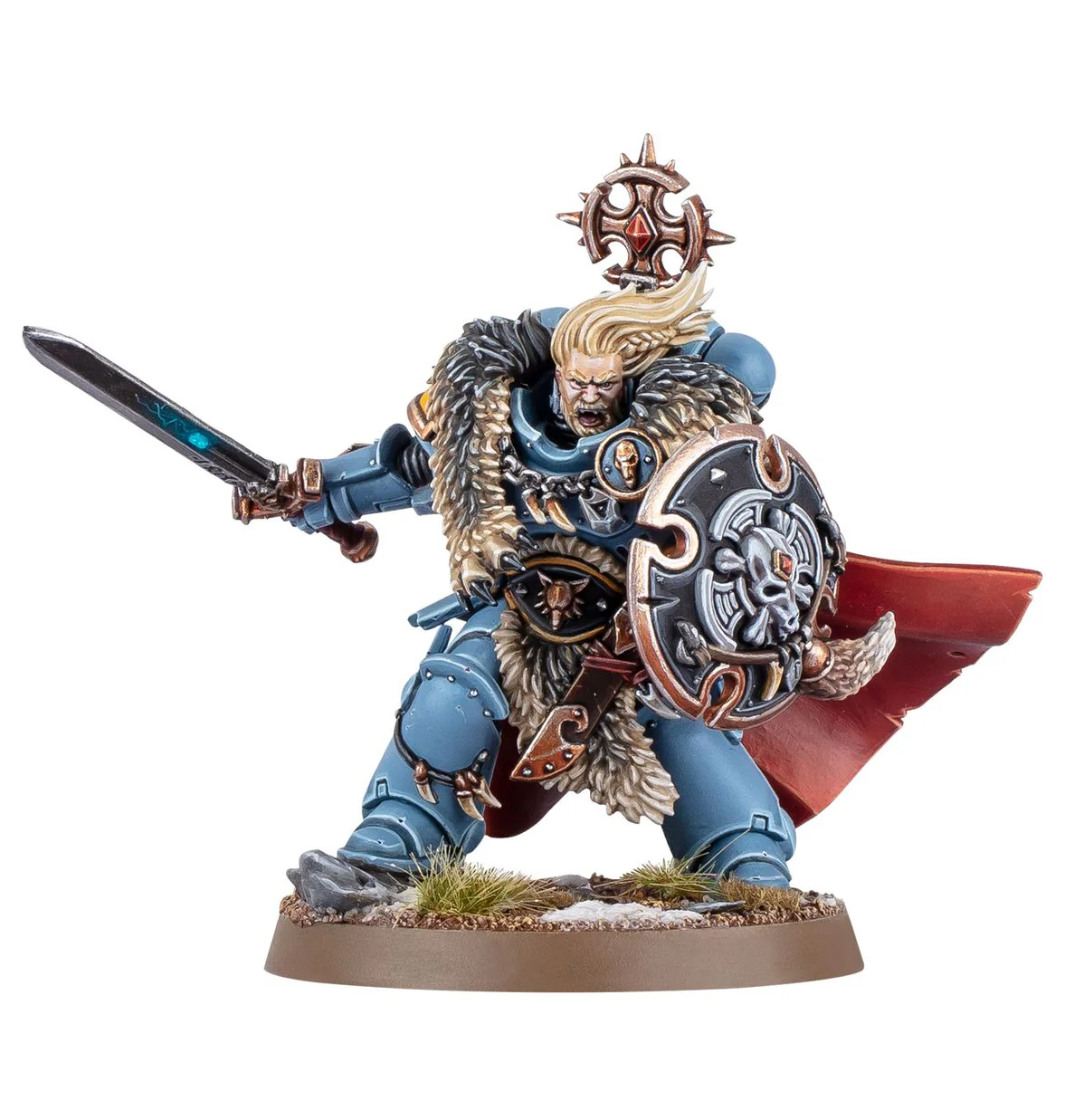 Warhammer 40000 - Space Wolves - Wolf Guard Battle Leader