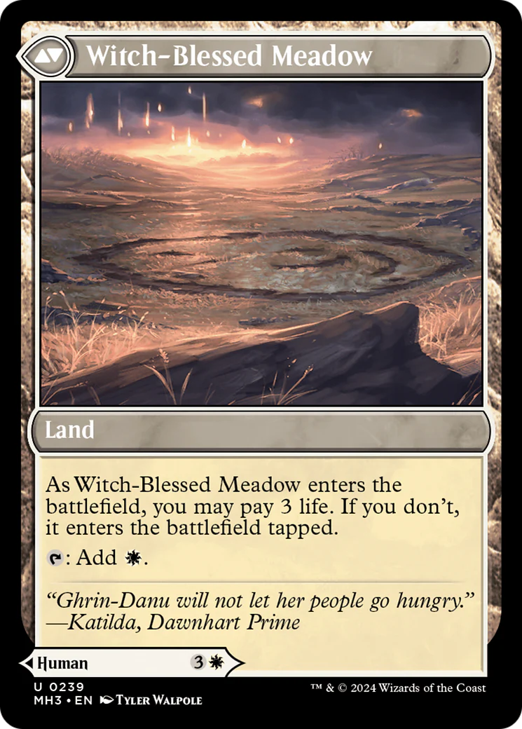 Witch Enchanter // Witch-Blessed Meadow [Modern Horizons 3] - Image 2